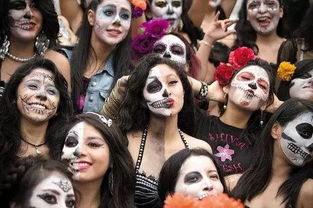 墨西哥亡灵节的庆祝活动