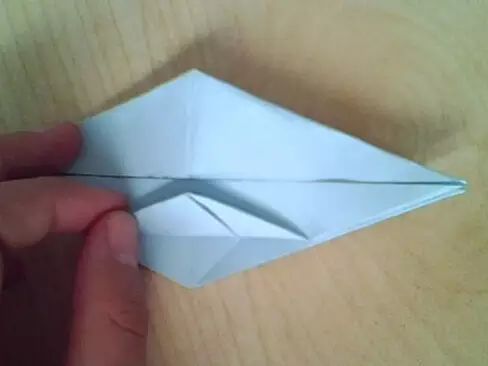 清明节纸鹤的折法